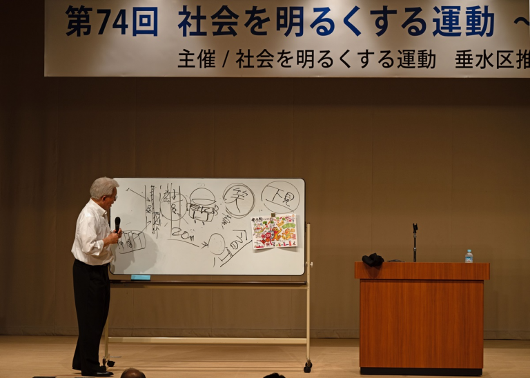 演奏と講演会　西岡氏講演