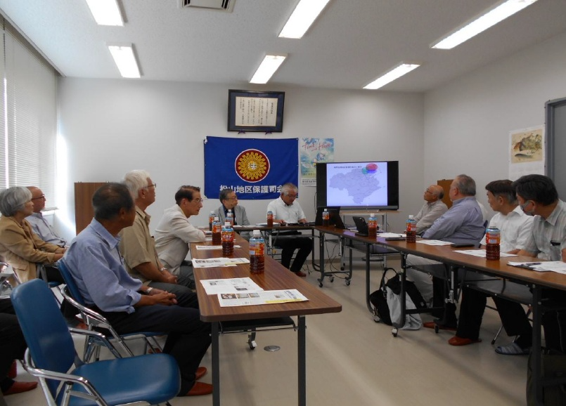鳴門板野地区保護司会からの問題点と取り組みについての説明状況