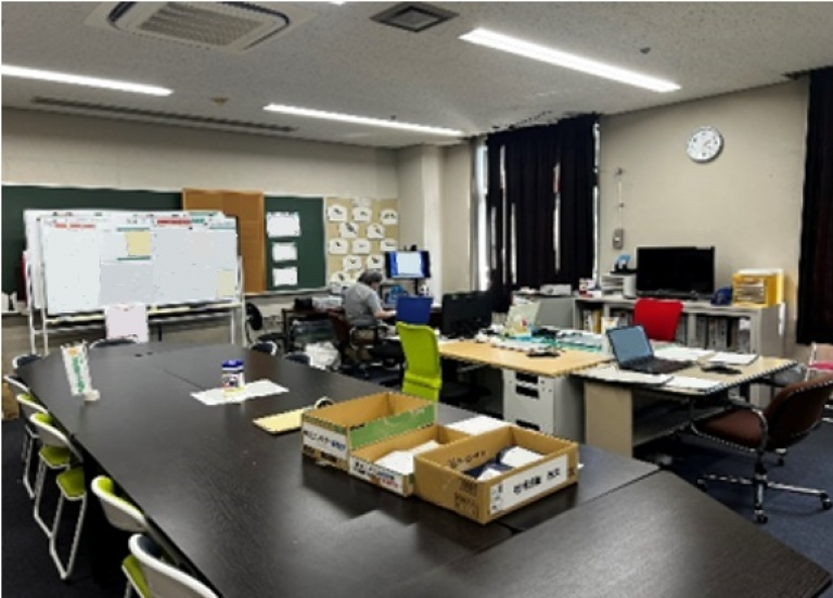 執務室内部