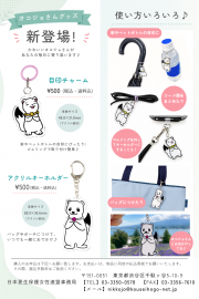 オコジョグッズチラシ